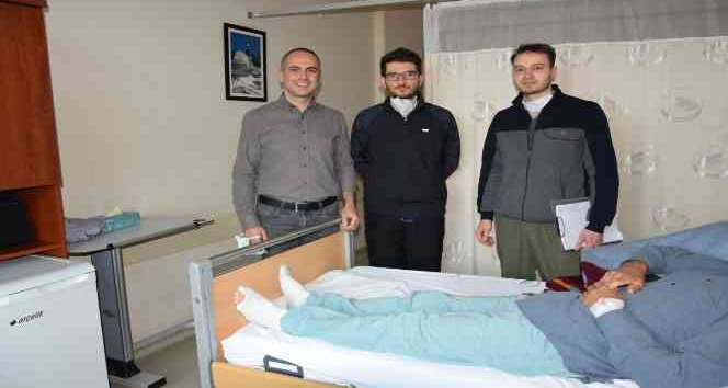 71 yaşındaki hasta Düzce Üniversitesi hastanesinde şifa buldu