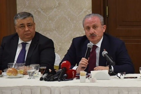 TBMM Başkanı Şentop, Edirne’de basın mensuplarıyla buluştu