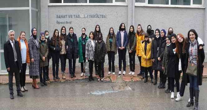 Lise öğrencilerinden Yalova Üniversitesi’ne ziyaret
