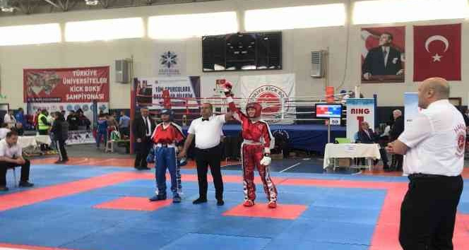 Kapadokya Üniversitesinden Kick Boks Şampiyonasında gururlandıran sonuç