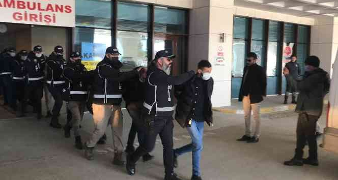 Edirne’de suç örgütüne şafak operasyonu: 11 gözaltı