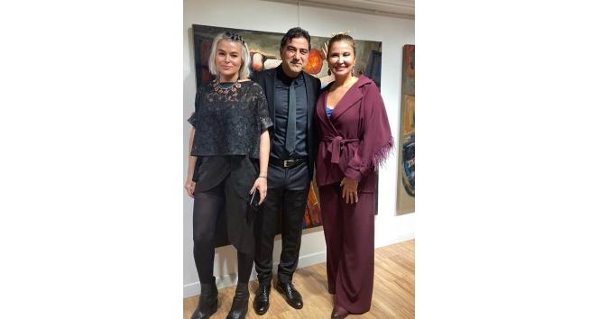 Ünal Karaman eşi Pınar Karaman’dan anlamlı resim sergisi