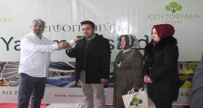 Kilis Kent Orman evlerinde anahtar teslim töreni düzenlendi