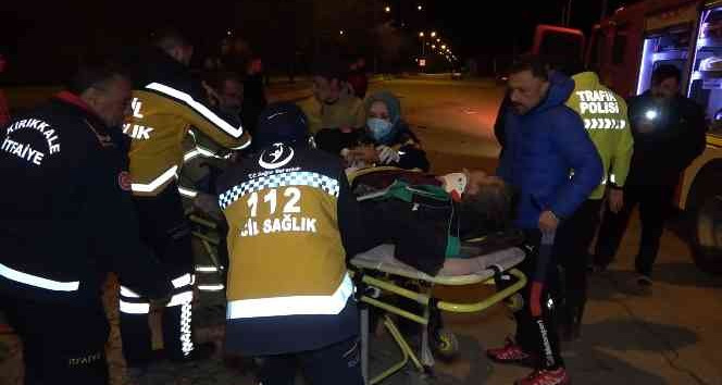 Hurdaya dönen otomobilde ağır yaralanan sürücü hayata tutunamadı