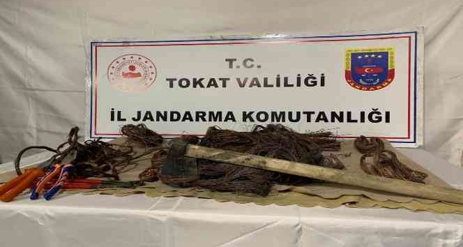 Tokat’ta kablo hırsızları yakalandı
