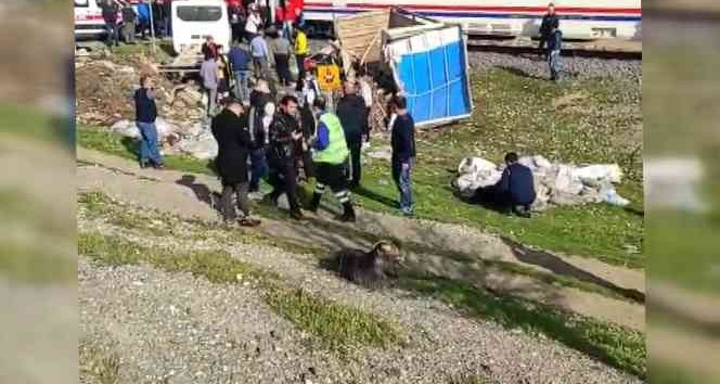 Kahramanmaraş’ta tren kazası