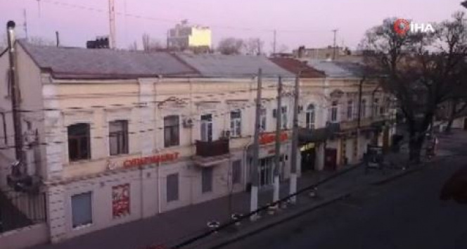 Ukraynanın Odessa kenti güne siren sesleriyle uyandı
