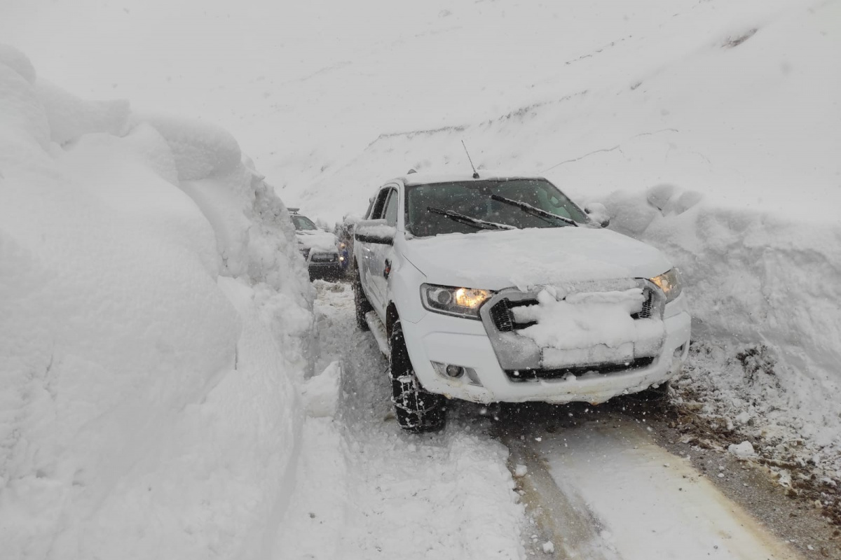 Batman'da kar yağışı nedeniyle 157 yerleşim yerinde ulaşım kapandı