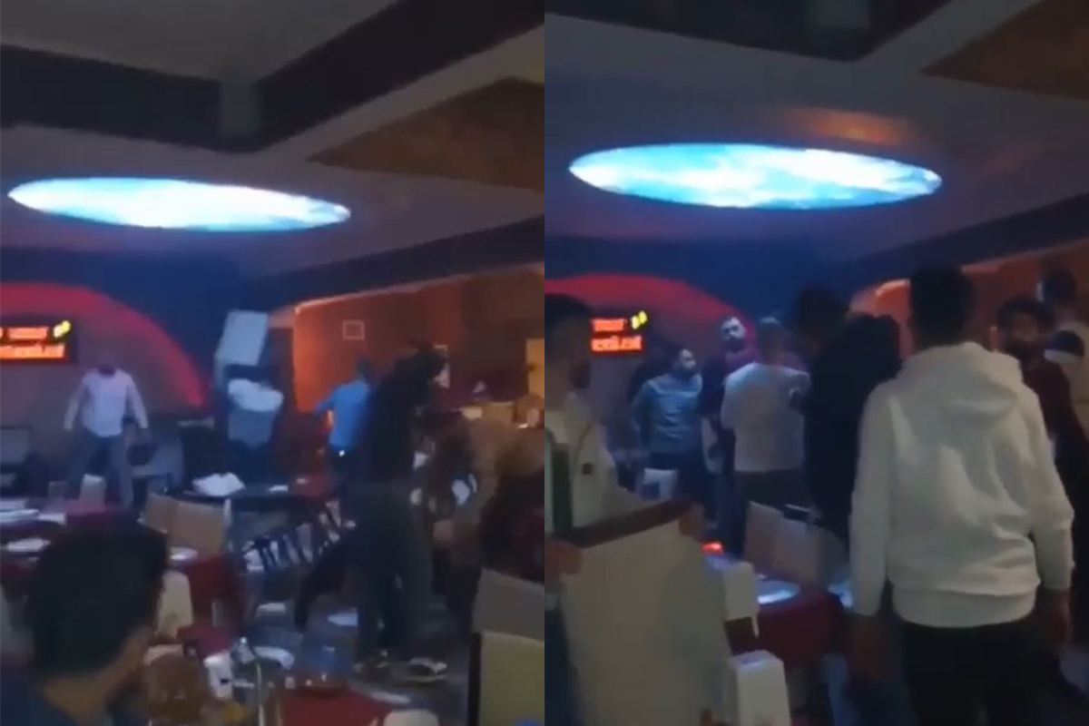 Ataşehir'de türkü barda kavga: Yumruklar, sandalyeler havada uçuştu