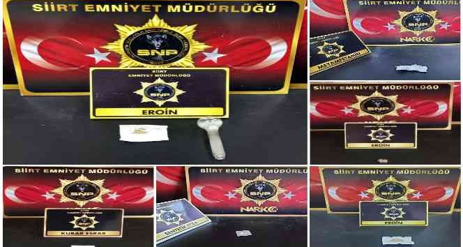 Siirt’te uyuşturucu operasyonu:11 gözaltı