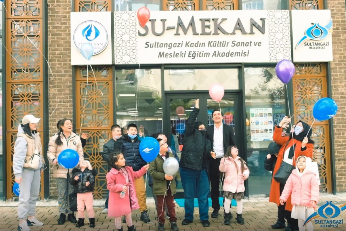 Sultangazi'de down sendromlu çocuklar özel bir etkinlikle buluştu