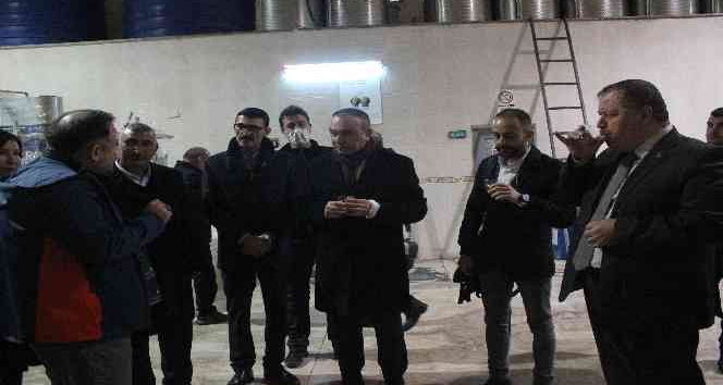 Gastronomi profesyonelleri Kilis’te zeytinyağı fabrikalarını gezdi