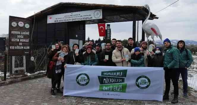 Genç Yeşilay, Hersek Lagününü gezdi