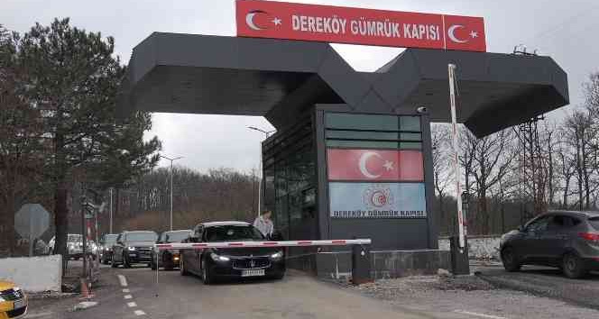 Dereköy Sınır Kapısı’nda HGS etiketi satışı başladı