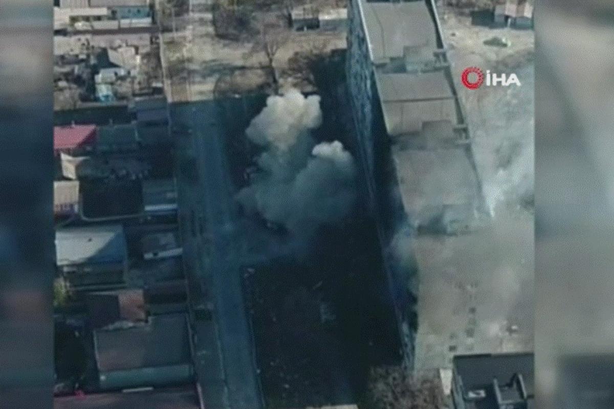 Ukrayna, Rus tankı ve askeri araçları havan topuyla imha etti