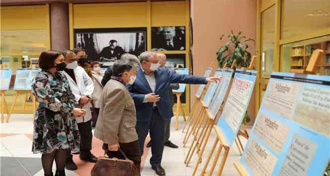 Edirne basınında üniversite kuruluş süreci sergisi açıldı