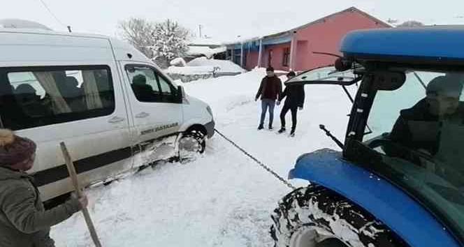 Ardahan’da bir ilçede eğitime ara verildi