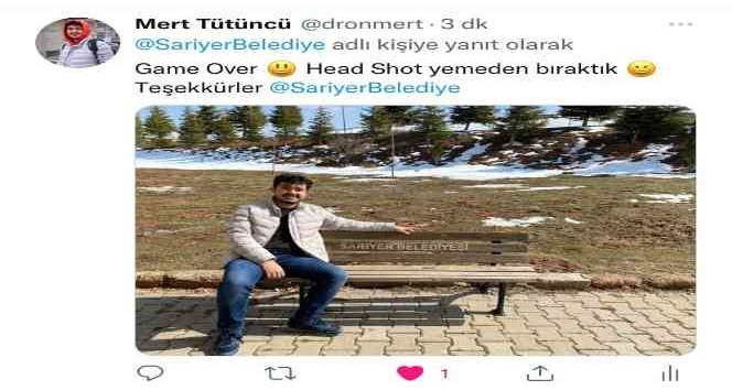 Öğrenciler ile belediye arasında gündem olan bank yerine kondu