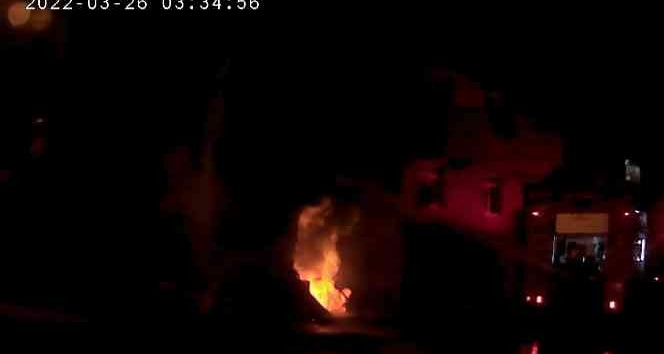 Ümraniye’de doğal gaz kutusunda korkutan patlama