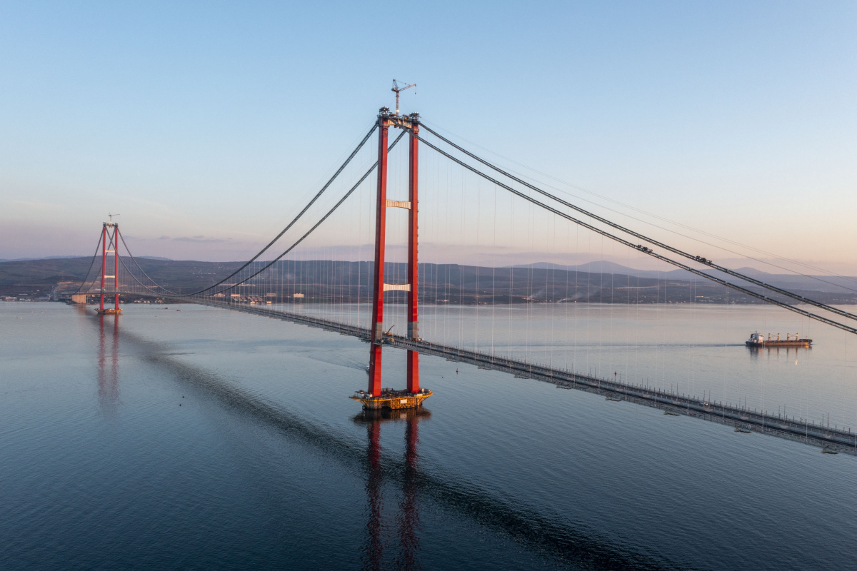 1915 Çanakkale Köprüsü ve otoyolu Akıllı Ulaşım Sistemi ile donatıldı