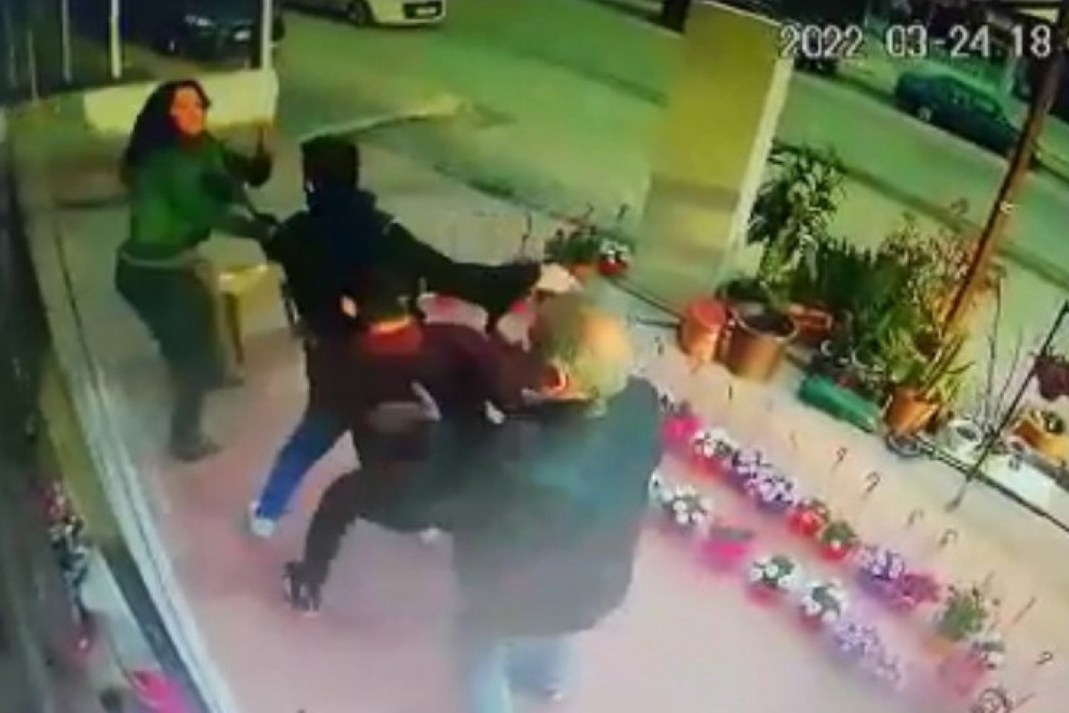 Karı koca arasında kavga sokağa taştı