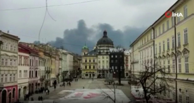 Rusya, Ukraynanın Lviv kentini vuruyor