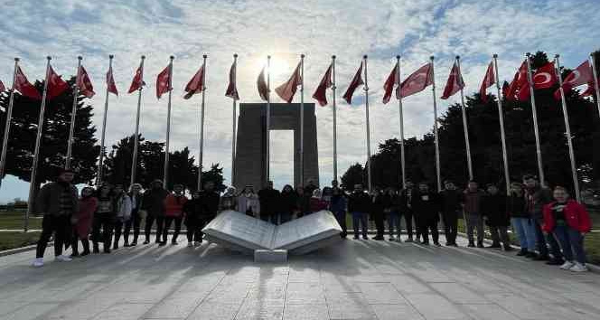 7 bölge 7 ülkeden öğrenciler Çanakkale’yi ziyaret etti