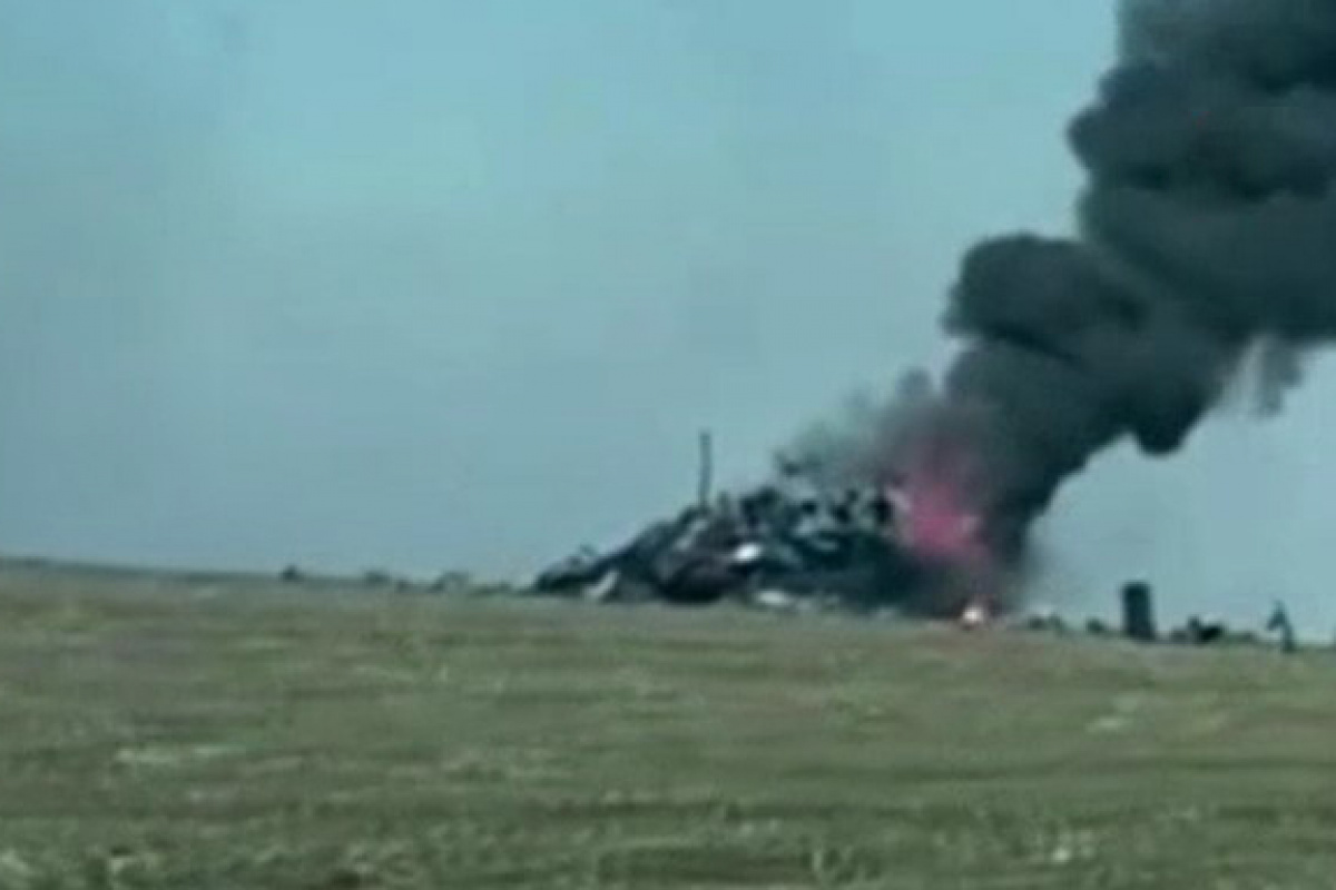 Rus ordusunun düşürülen Su-35 savaş uçağının görüntüleri yayınlandı