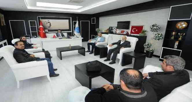 Rektör Karacoşkun’a ziyaretler sürüyor