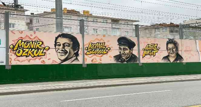 Sincan Belediyesi duvar yazılarıyla tarihi yaşatıyor