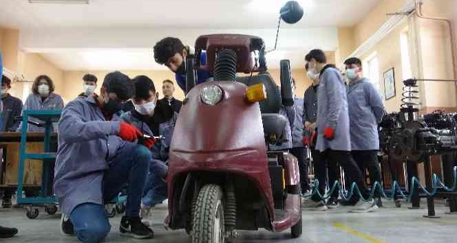 Meslek Lisesi öğrencilerinde örnek proje