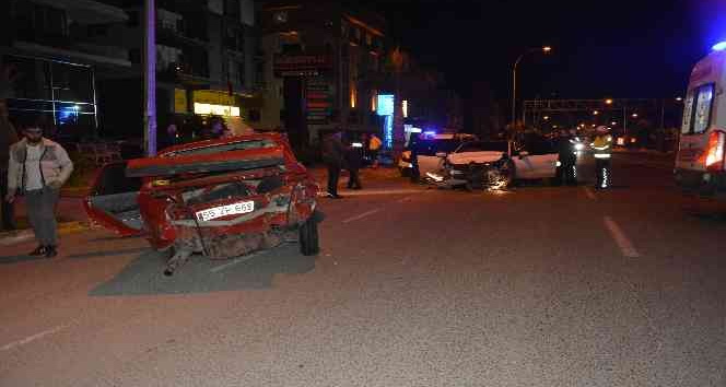 Önce arkadan çarptı sonra kaçtı: 1 yaralı