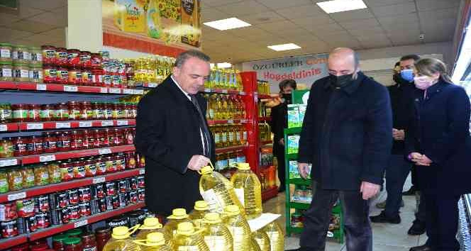 Vali Öner, Ramazan öncesi "stokçuluk" ve "fahiş fiyat" denetimi yaptı