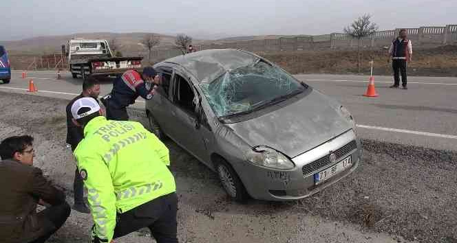 Otomobil 30 metre sürüklendi: 4 yaralı