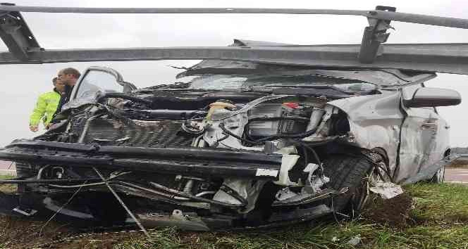 Osmangazi Köprü çıkışında trafik kazası: 2 yaralı