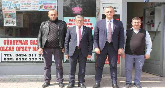 BİK Müdürü Uluçamlıbel’den Kaymakam Cankaloğlu’na ziyaret