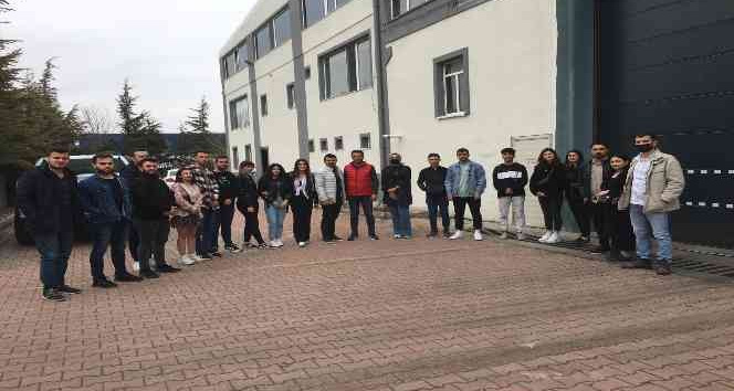 NEVÜ’lü Öğrencileri NEVPA Gıda ve OMS Makina’ya teknik gezi düzenledi