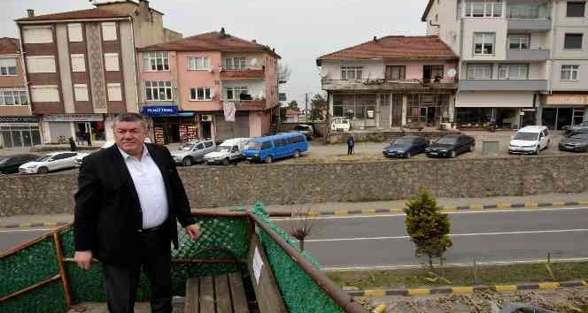 Alaplı’da üst geçit çalışmaları başlandı