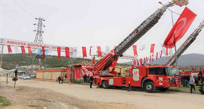 Amasya’da sanayi sitesine itfaiye istasyonu açıldı