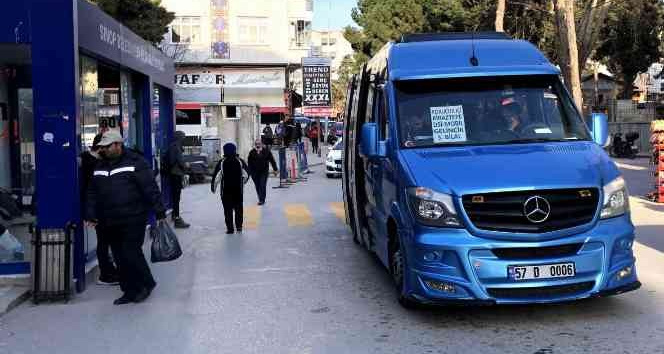 Sinop’ta dolmuş ücretlerine 75 kuruş zam