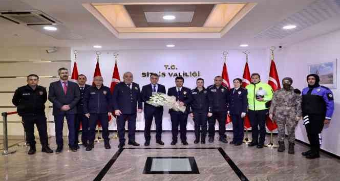 Vali Oktay Çağatay’a 10 Nisan Polis Haftası ziyareti