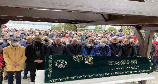 Hayatını kaybeden gazeteci Rauf Gerz son yolculuğuna uğurlandı