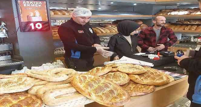 Zabıtadan, fırınlara Ramazan denetimi