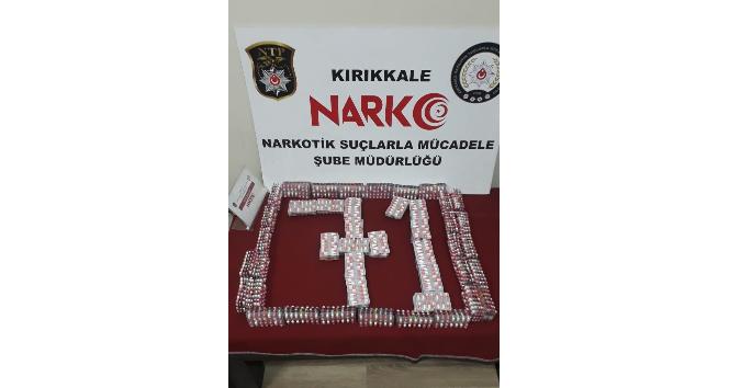 Kırıkkale’de 2 bin 520 adet sentetik ecza geçirildi: 2 tutuklama
