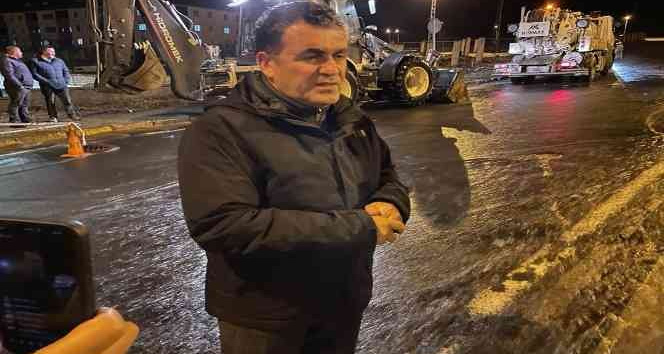 Başkan Demir su baskınlarına karşı sahaya indi