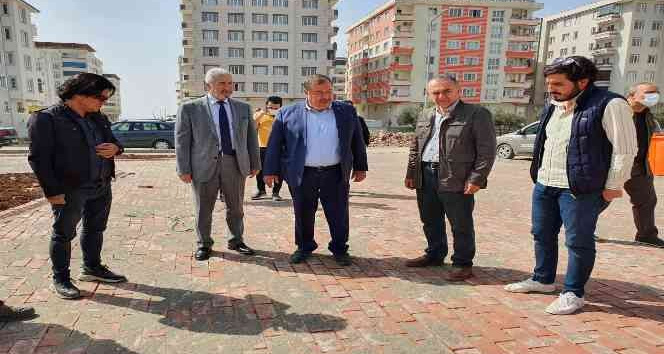 Başkan Ramazan, yeni yapılan parkları inceledi