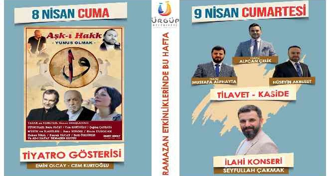 Ürgüp Belediyesi Ramazan etkinliklerine devam ediyor