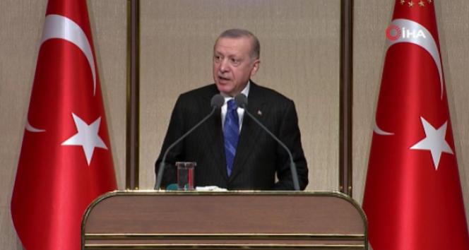 Cumhurbaşkanı Erdoğan: “Evlatlarımız yabancı kültürlerin etkisine giriyor”