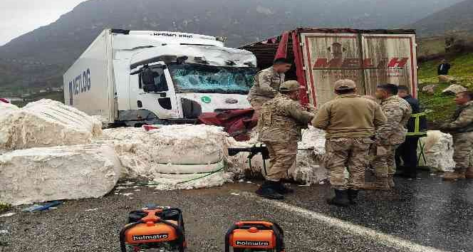 Bitlis’te meydana gelen trafik kazasında 1 kişi yaralandı