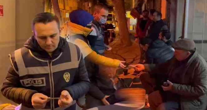 Edirne Emniyeti’nden kıraathanelerde asayiş uygulaması